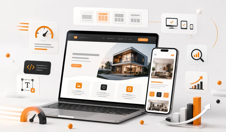 Website development workspace